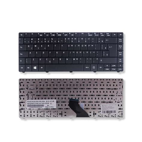 Teclado Para Notebook Acer Aspire E1 471 6404 Preto ABNT2 Bringit