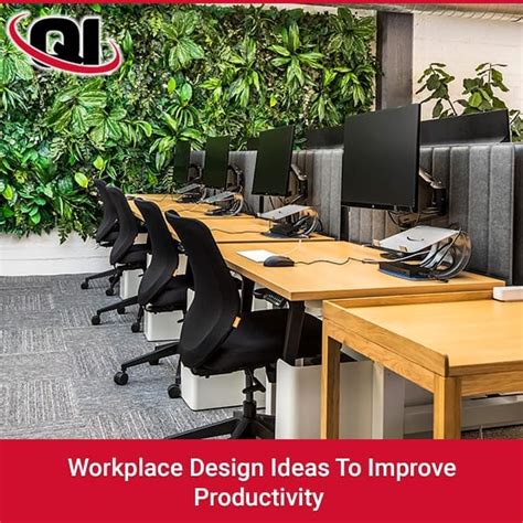 Workplace Design Ideas To Improve Productivity - Quality Installers