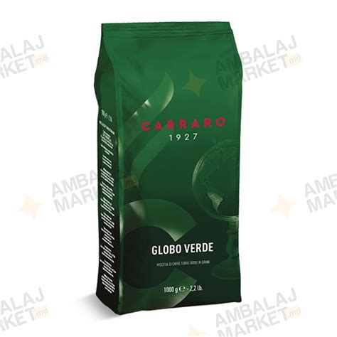 Cafea boabe Carraro Globo Verde 1kg — Armonie perfectă între Arabica și ...