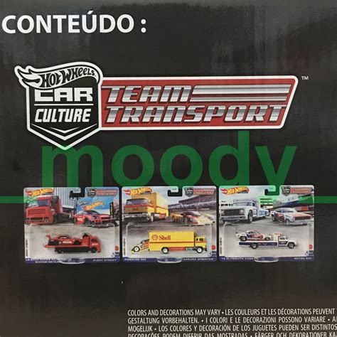 Hot Wheels Premium Car Culture Team Transport Factory Set Box 3 4 US Walmart Exculsive