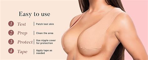 UCRAVO Boob Tape Body Tape For Women Boobytape For Breast Lift Brace Lift Contour Of