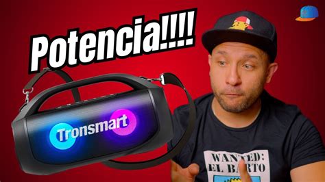 Bocina Tronsmart Bang Se Potencia Y Calidad De Sonido En Un Solo