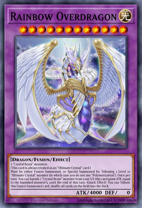 Rainbow Overdragon Yu Gi Oh Card Database Ygoprodeck