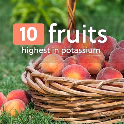 Potassium-rich Foods: 10 High Potassium Fruits