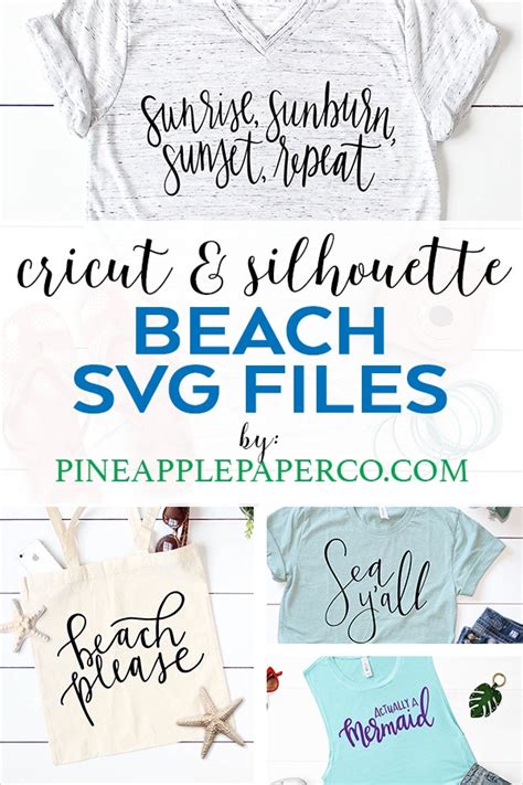 Flash Freebie Beach Themed Svg Files For Cricut And Silhouette Laptrinhx