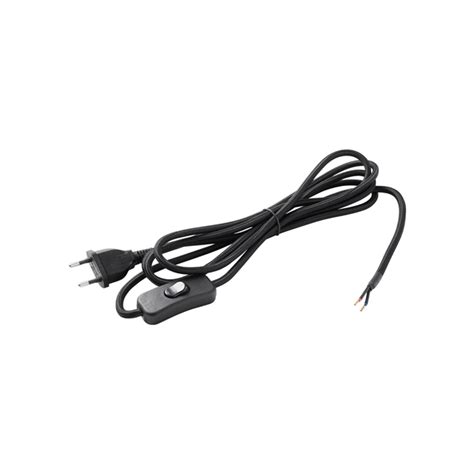 Nuura Apiales Cable M Interruptor Para L Mpara De Pared Negro Y Andlight