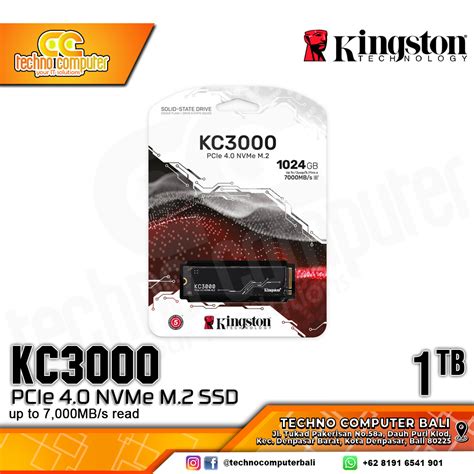 SSD KINGSTON KC3000 M 2 NVMe 2280 PCIe Gen4 X4 1TB