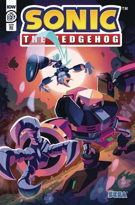 Sonic The Hedgehog IDW Annual 2022C VF IDW RI 1 10 Variant