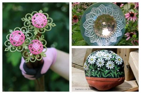 7 DIY Garden Art Flower Tutorials | Empress of Dirt