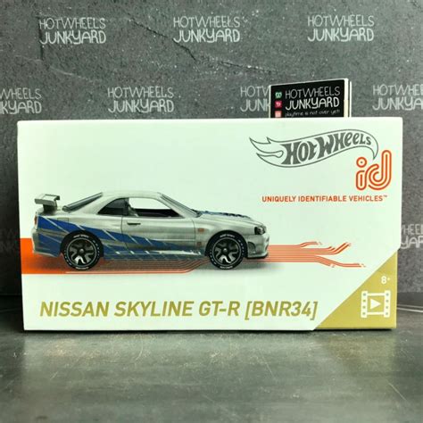 Jual Hot Wheels ID Nissan Skyline GT R BNR34 Fast Furious Movie Brian R34 Kab Tangerang
