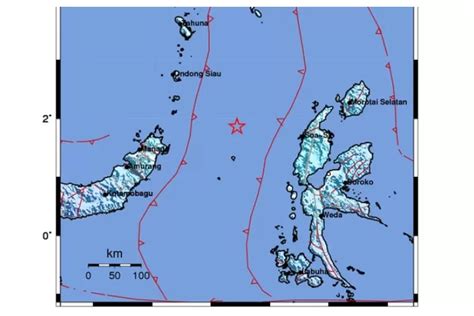 Sulawesi Utara Diguncang Gempa 5 0 Magnitudo Tidak Berpotensi Tsunami