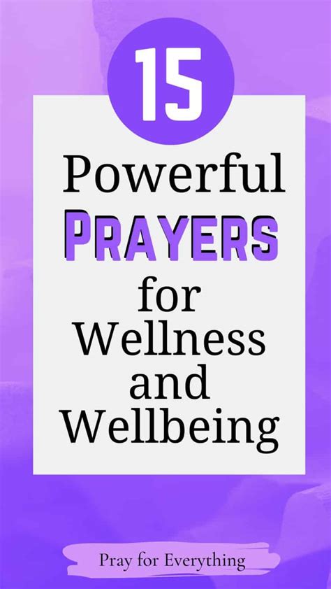 11 Powerful Prayers For Wellness And Wellbeing