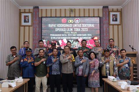 Rapat Lintas Sektoral Bahas Keamanan Kenyamanan Jelang Nataru