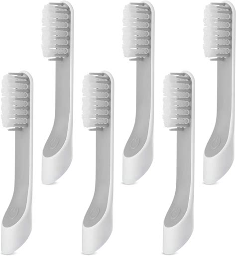 Toothbrush Replacement Heads For Quip 4 Count Gentle Bristle Adult Electric Brush