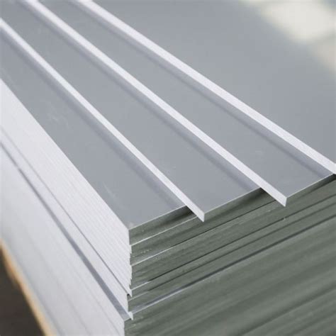 Rigid Plastic Grey Pvc Boards Pvc Board Pvc Sheets One Plastic