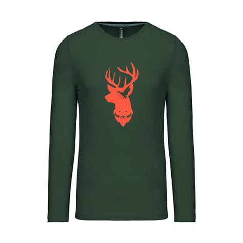 Vêtement de chasse TEE SHIRT MANCHES LONGUES VÊTEMENT DE CHASSE TORSE