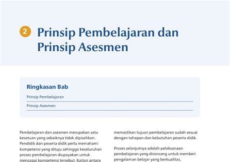 contoh penerapan prinsip pembelajaran