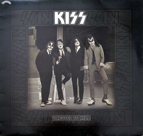 KISS Dressed To Kill Red Vinyl Heavy Metal Hard Rock Collectable Heavy ...