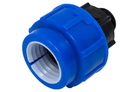 Компрессионная муфта для ПЭ труб LAMMIN нр 32x3/4" Lm34003032020 ...