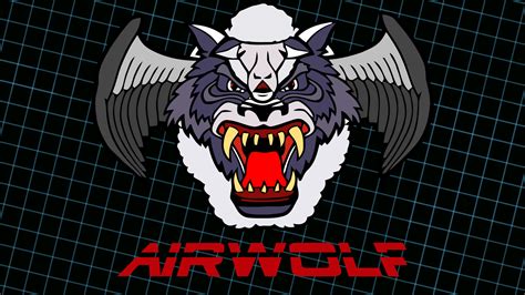 Airwolf Logo Wallpaper