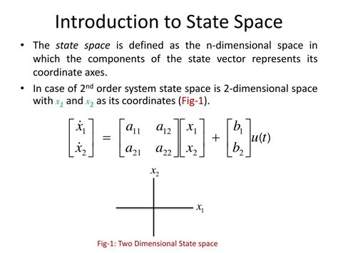 PPT - Analysis of Control Systems in State Space PowerPoint Presentation - ID:2094211