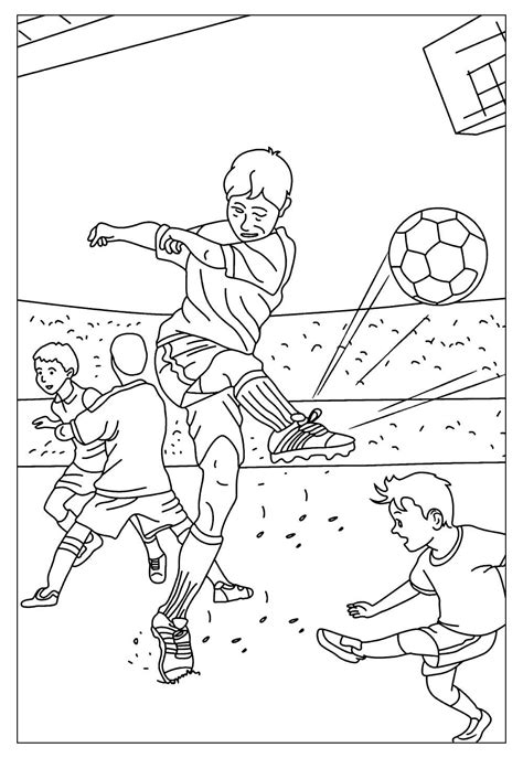 Desenhos de Futebol para Colorir e Pintar - Tudo Para Colorir