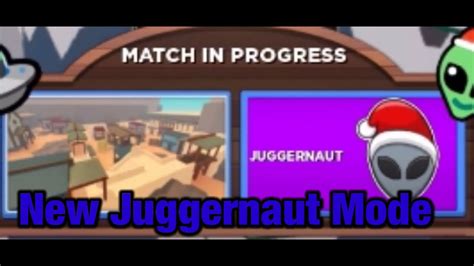 Playing New Juggernaut Mode In Shoot Out Roblox Youtube