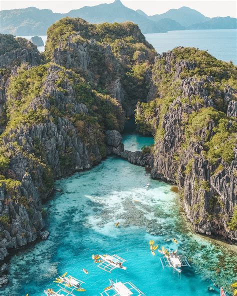 itineraires spectaculaires  faire  el nido palawan lust