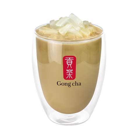 Milk Tea W Coconut Jelly Hot Gong Cha Appropo