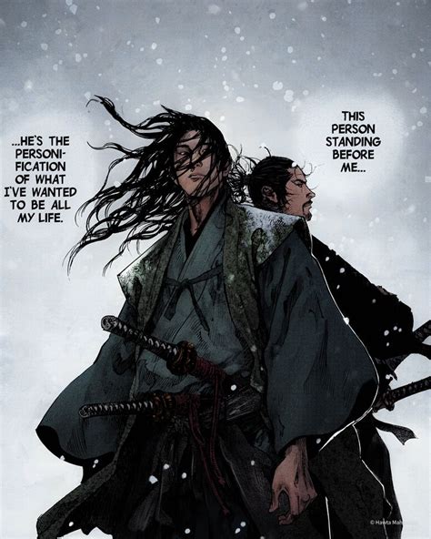 Sasaki Kojiro And Miyamoto Musashi Vagabond Manga Miyamoto Musashi