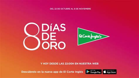 Catalogo 8 Dias De Oro El Corte Ingles Actualizado Julio 2024