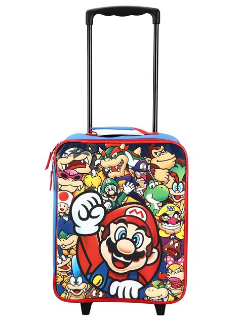 Super Mario 14" Softside Kids' Carry-on Pilot Case Luggage - Walmart.com