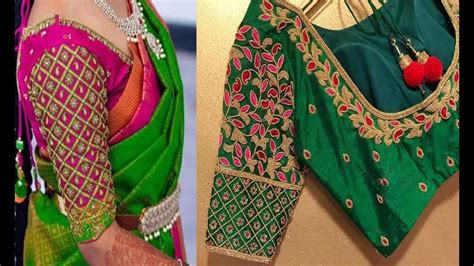 Beautiful Embroidery Work Blouse Designs 2018 Maggam Work Aari Work