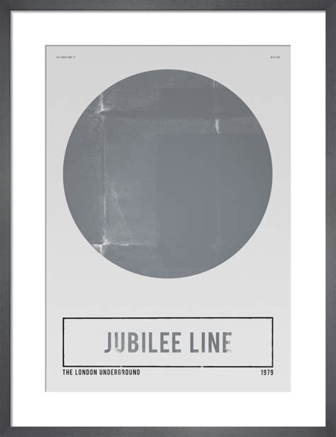 Jubilee Line Art Print by Nick Cranston | King & McGaw