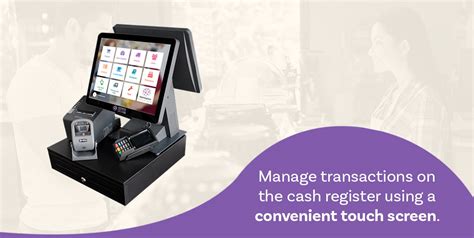 POS With Touch Screen Monitor National Retail Solutions