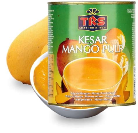 Kesar Owoce Mango Pulpa Przecier Do Deserów Puree o Smaku Mango 850g