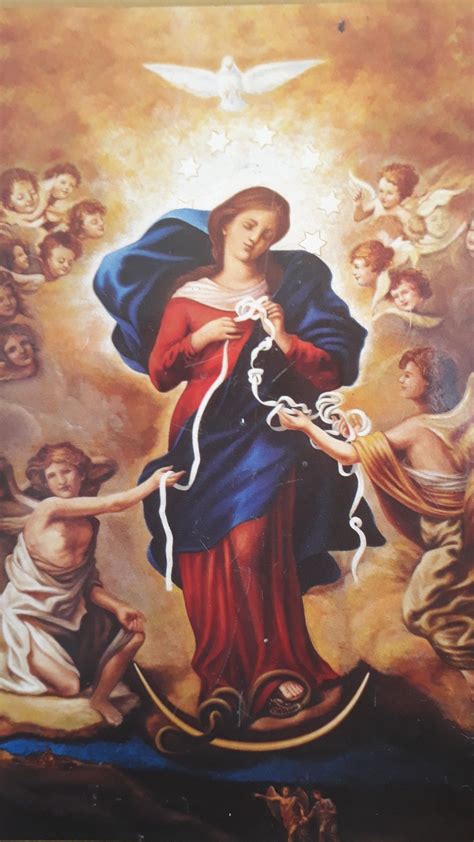 Prayer To Our Lady Undoer Of Knots Artofit