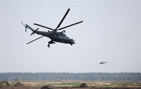 Belarus Says Polish Helicopter Crossed Border Warsaw Denies It