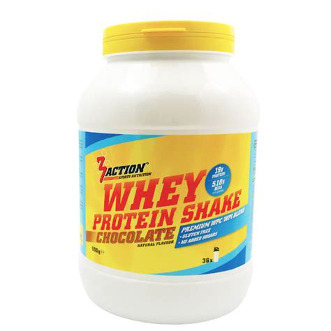 Whey Protein Shake Chocolate | 3Action Sports Nutrition