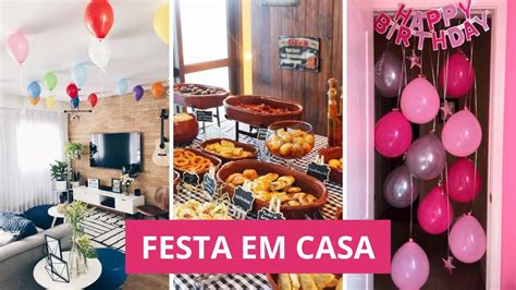 COMO DECORAR UMA FESTA EM CASA YouTube