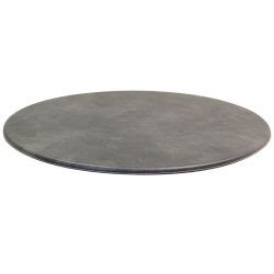 Plateau De Table Rond X H Mm Topalit Brique Grise Ligne