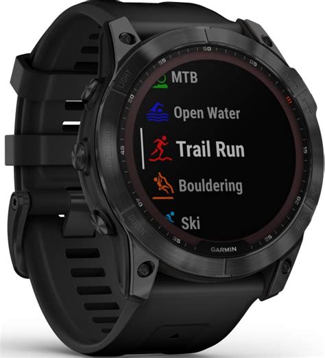 Köp Garmin Fenix 7 Sapphire Solar Black Titanium på widforss.se