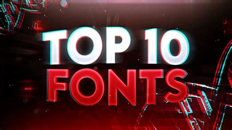 Best Free Fonts For Youtube Thumbnails Trasheryx