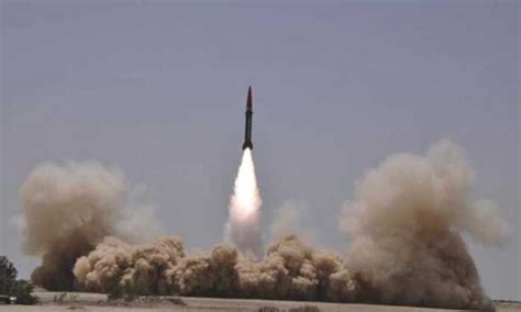 Pakistan Conducts Successful Test Fire Of Ghaznavi Ballistic Missile