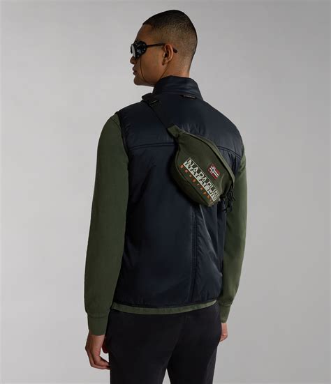 Сумка на пояс Napapijri Hering Waistbag 3 Green Depths - купить по ...