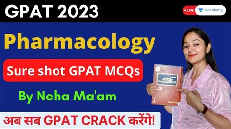 Sure Shot GPAT MCQs Pharmacology YouTube