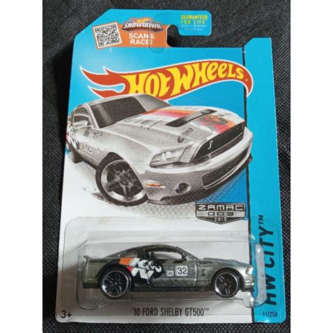 Hot Wheels Ford Shelby Gt Zamac Shopee Malaysia