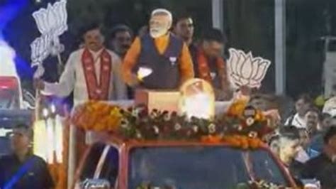 Lok Sabha Election 2024 Highlights PM Modi Holds Roadshow In Madhya