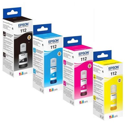 PACK Epson 112 Bouteilles Dencre Dorigine Digistar Maroc