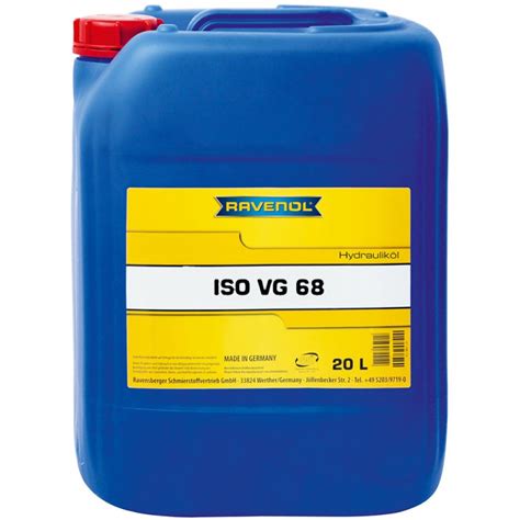 Масло для вакуумных насосов Ravenol Vakuumpumpenoel ISO VG 68 — купить ...